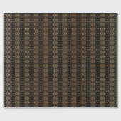 Arabisch Symbolen Ramadan Theme Wrapping Paper Cadeaupapier (Vlak)