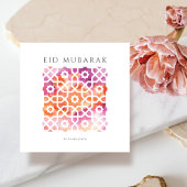 Arabisch thema Eid Mubarak kaart