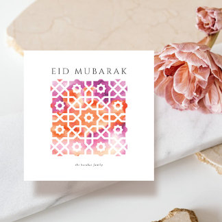 Arabisch thema Eid Mubarak kaart
