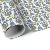 Arabisch Traditioneel: Iznik Tegel Naadloos. Cadeaupapier (Rol Hoek)