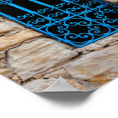 arabisch venster marokko architectuur agadir medin poster (Hoek)