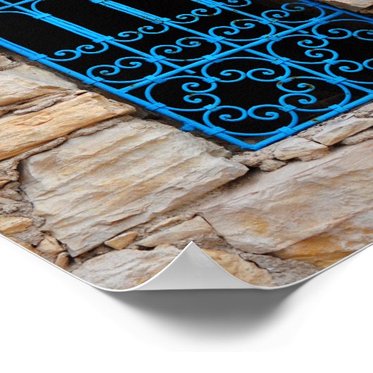 arabisch venster marokko architectuur agadir medin poster (Hoek)