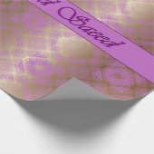 Arabisch vogelgrieppapier cadeaupapier (Hoek)