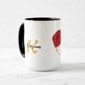 Arabisch woord NIYA voor Faith Custom Mok (Voorkant links)