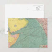 Arabisch Zee Briefkaart (Voorkant / Achterkant)