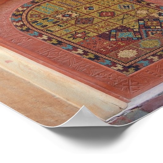 arabische architectuur archway marokko islam poster (Hoek)