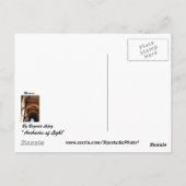 Arabische architectuur briefkaart (Achterkant)