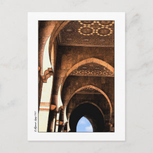 Arabische architectuur briefkaart