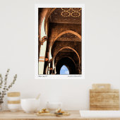 Arabische architectuur poster (Keuken)