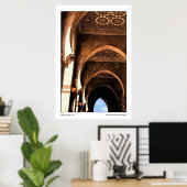 Arabische architectuur poster (Thuiskantoor)