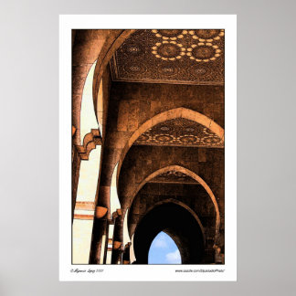 Arabische architectuur poster