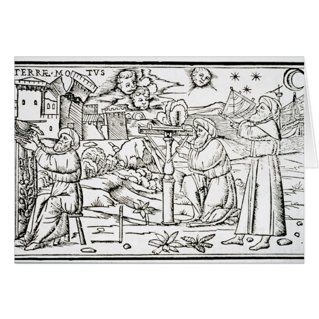 Arabische astrologen, kopie van een afbeelding van (Voorkant Horizontaal)