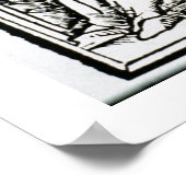 Arabische astrologen, kopie van een afbeelding van poster (Hoek)