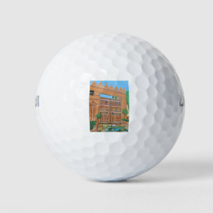 Arabische deur golfballen