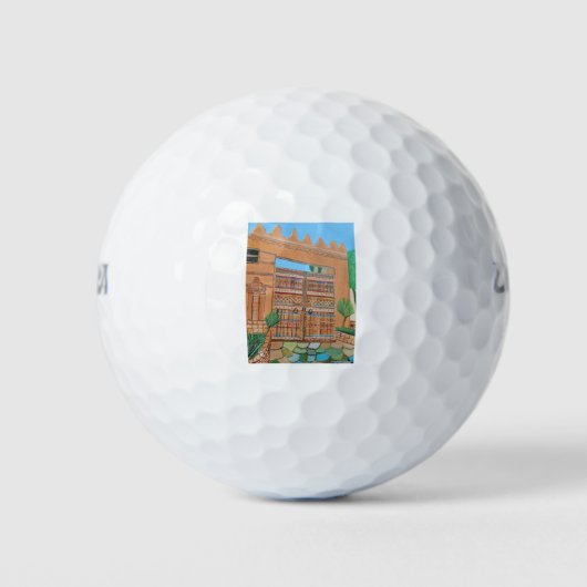 Arabische deur golfballen (Voorkant)