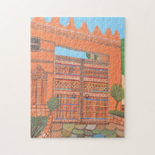 Arabische deurpuzzel legpuzzel