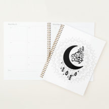 Arabische Diwani-kalligrafie, Halve Maan & Lantaar