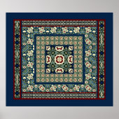 Arabische dromen poster (Voorkant)