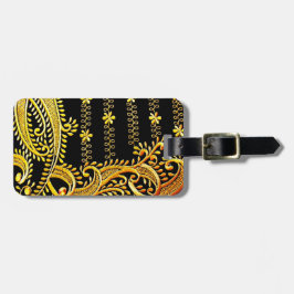 Arabische Embroidery Bagagelabel