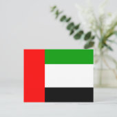 Arabische Emiraten Vlag van hoge kwaliteit Briefkaart (Staand voorkant)