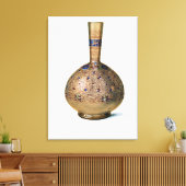 Arabische fles, bord IX van een eind 19e eeuw alb Canvas Afdruk (Insitu (Woonkamer))