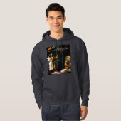Arabische gedichtkunst hoodie (Voorkant volledig)