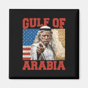  Arabische Golf EST 2025 Retro Golf van Arabië Magneet