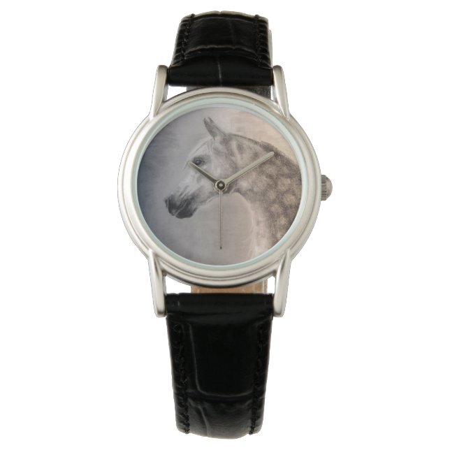 Arabische Horse Watch Horloge (Voorkant)