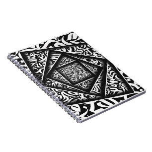Arabische Kalligrafie 3d Notitieboek