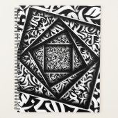 Arabische Kalligrafie 3d Planner (Voorkant)