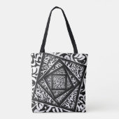 Arabische Kalligrafie 3d Tote Bag (Achterkant)
