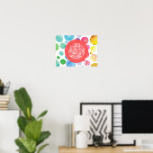 Arabische Kalligrafie kind kamer Kalima Poster (Thuiskantoor)