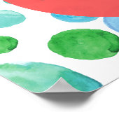 Arabische Kalligrafie kind kamer Rabbi Zidni Ilma Poster (Hoek)