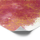 Arabische kalligrafie "Licht op Licht" Poster (Hoek)