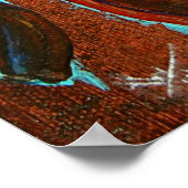 Arabische kalligrafie Loh E Qurani Poster (Hoek)