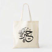 arabische kalligrafie tote bag (Voorkant)