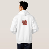 Arabische kalligrafiekunst hoodie (Achterkant volledig)