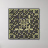 Arabische kalligrafielensymbool islamische versier canvas afdruk (Voorkant)
