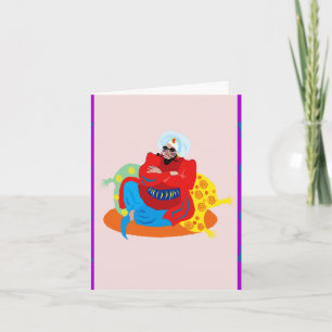 Arabische Koning Feestdagen Kaart