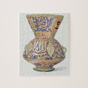 Arabische Lamp, bord VIII uit een 19e-eeuwse alb Legpuzzel