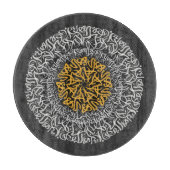 Arabische Letters 3D Kunstblok Snijplank (Voorkant)