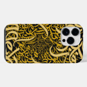 Arabische letters goud iPhone hoesje (Achterkant horizontaal)