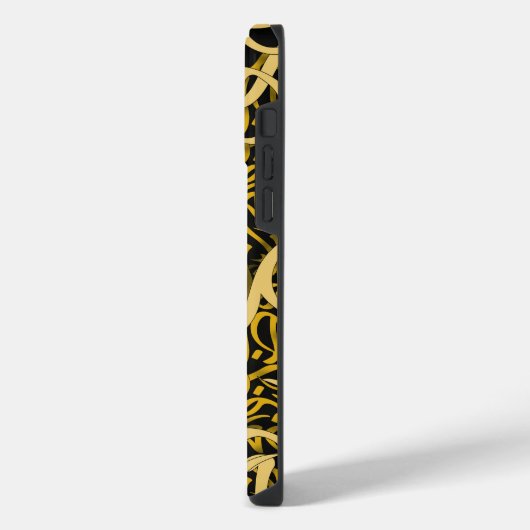 Arabische letters goud iPhone hoesje (Linkerkant)