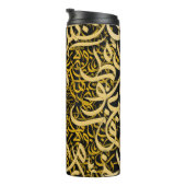 Arabische letters goud thermosbeker (Geroteerd rechts)