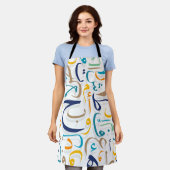 Arabische letters schort (Gedragen)