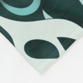 Arabische letters tiffany fleece deken (Hoek)