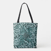 Arabische letters tiffany tote bag (Achterkant)