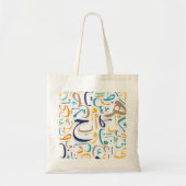 Arabische letters tote bag (Voorkant)