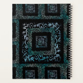 Arabische Letters vierkant Planner (Achterkant)