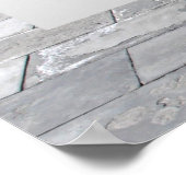 Arabische Libische oude groene deur muur kunst Poster (Hoek)